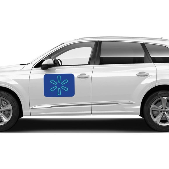 Pair (2) Of SPARK Logo Delivery Driver Service Car Magnets 9"x12" Vehicle Signs - Picture 2 of 3